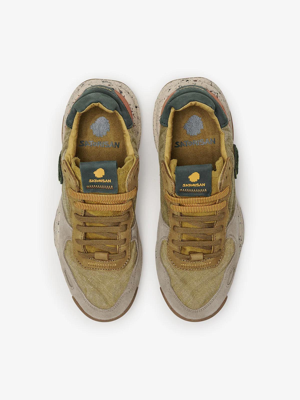 SATORISAN Sneakers donna Chacrona Psychadelic Khaki