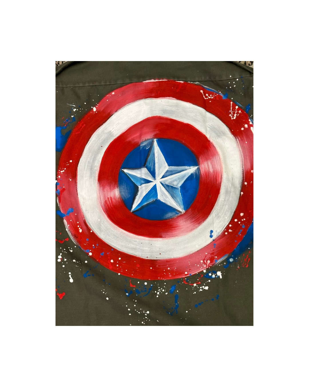NOT PRINTED Camicia unisex Capitan America
