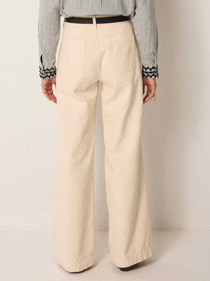 MAISON HOTEL Pantaloni donna Maxton Hamlet Ecru
