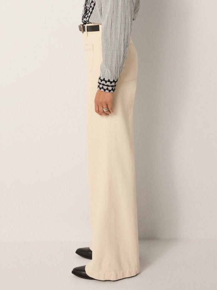 MAISON HOTEL Pantaloni donna Maxton Hamlet Ecru