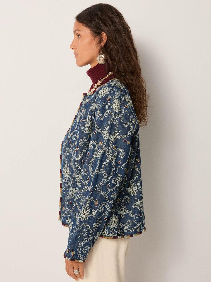 MAISON HOTEL Giacca donna Amara Indigo Blue