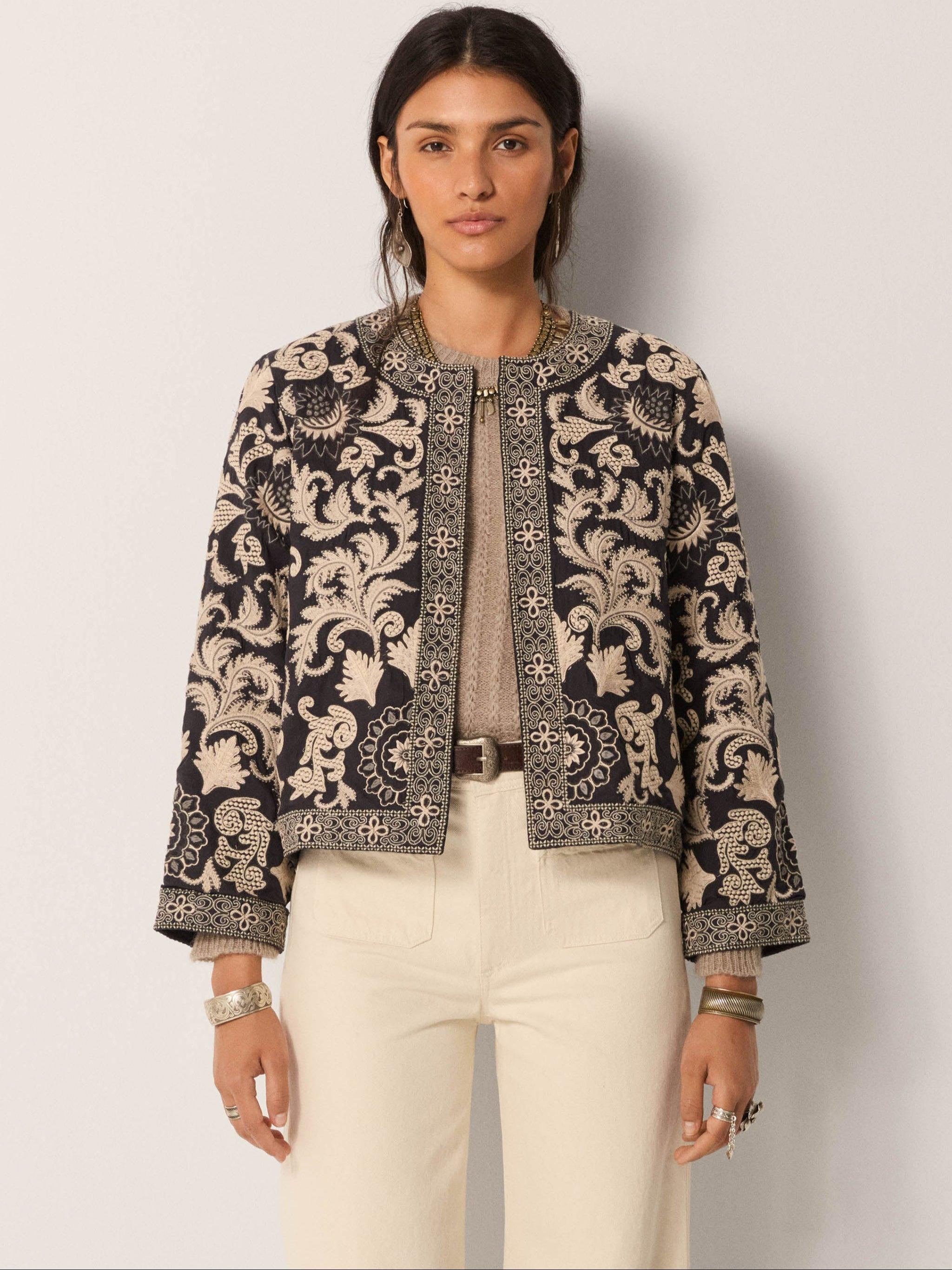 MAISON HOTEL Giacca donna Balani Chuvash Deep Black