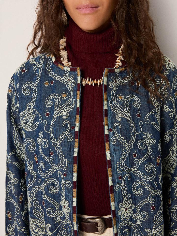 MAISON HOTEL Giacca donna Amara Indigo Blue