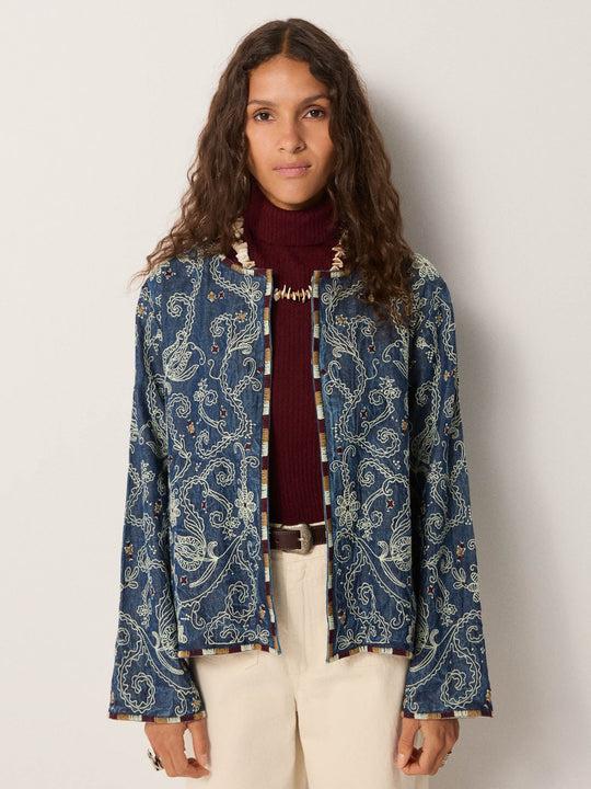 MAISON HOTEL Giacca donna Amara Indigo Blue