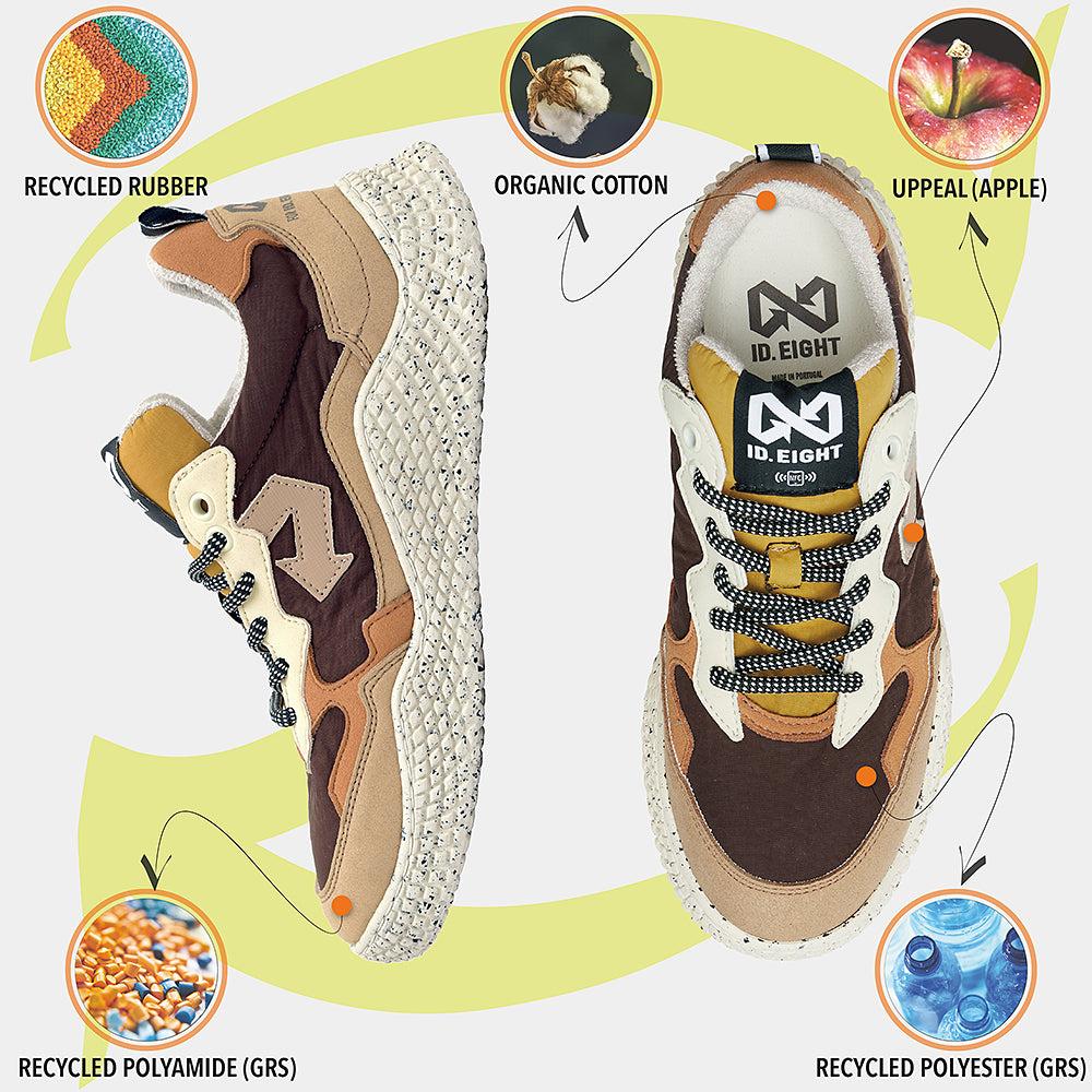 ID.EIGHT Sneakers unisex HANA Cocoa