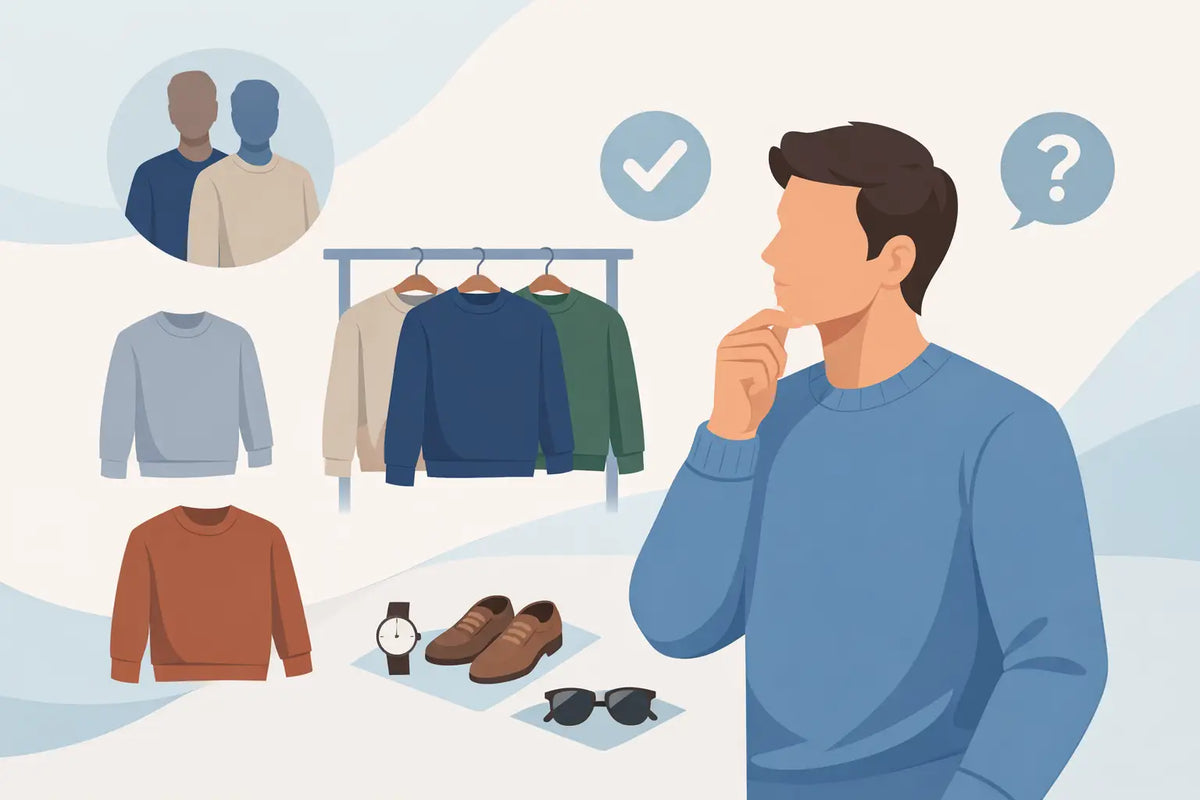 Come scegliere maglia girocollo uomo