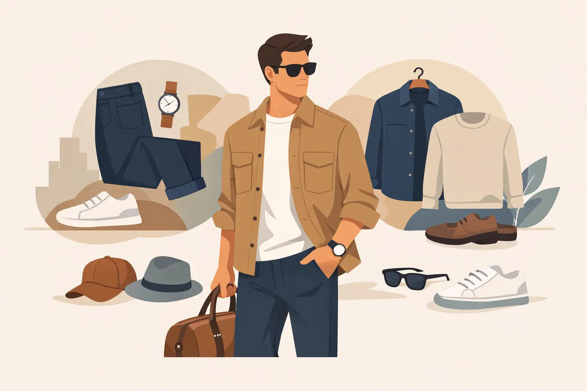 Outfit con overshirt uomo: idee e abbinamenti