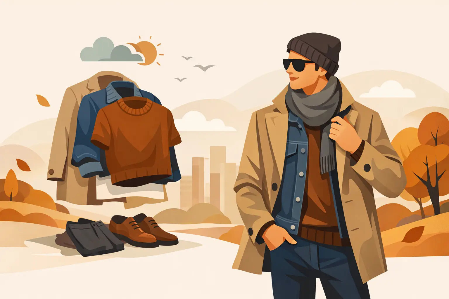 Guida al layering uomo autunno: come vestirsi
