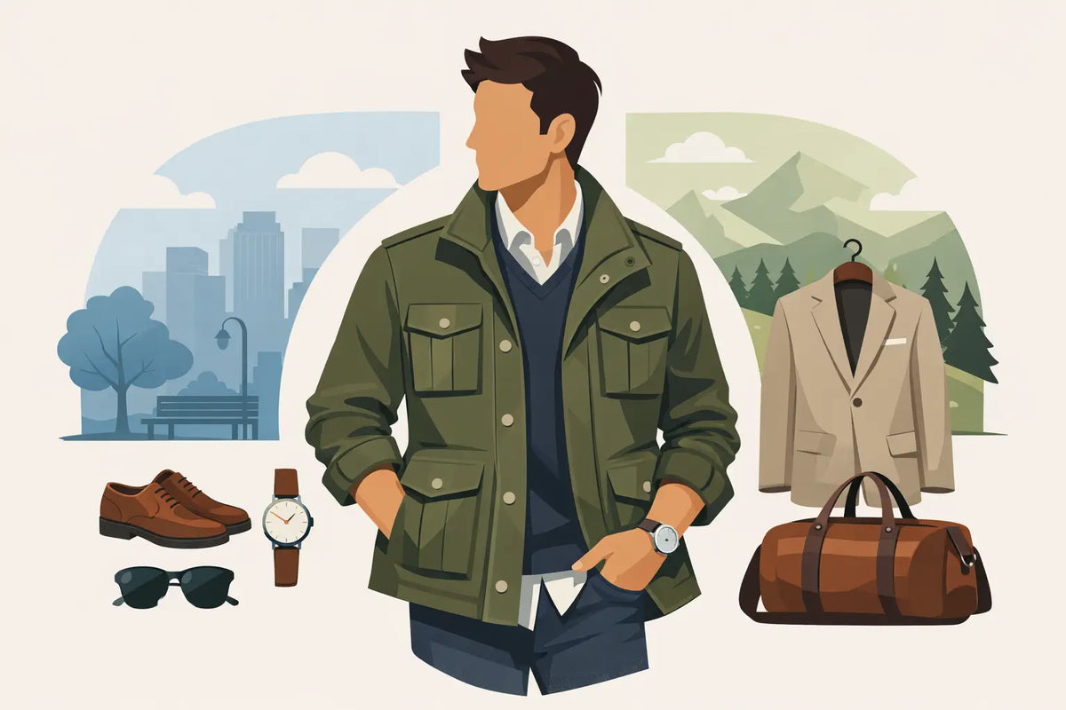 Come vestire una field jacket con stile