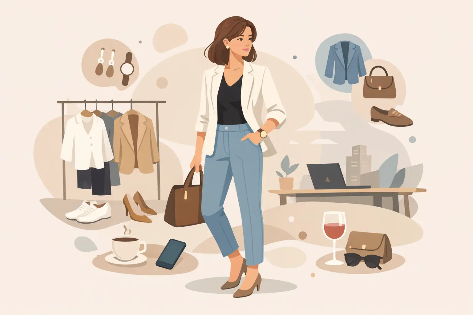 Guida outfit smart casual donna: come vestirsi