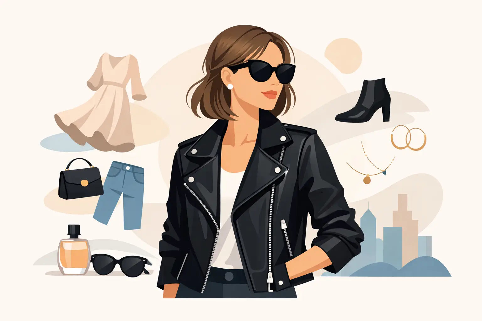 Come abbinare chiodo donna con stile