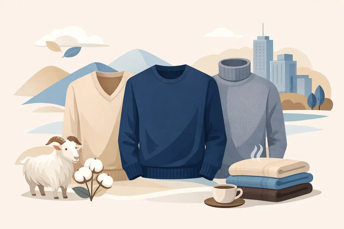 Le migliori maglie cashmere misto uomo
