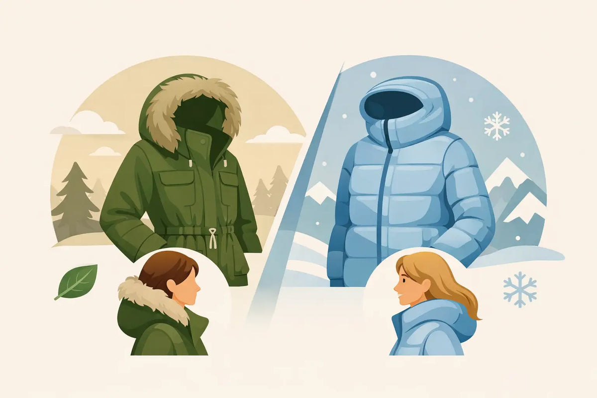 Parka vs piumino donna: cosa scegliere