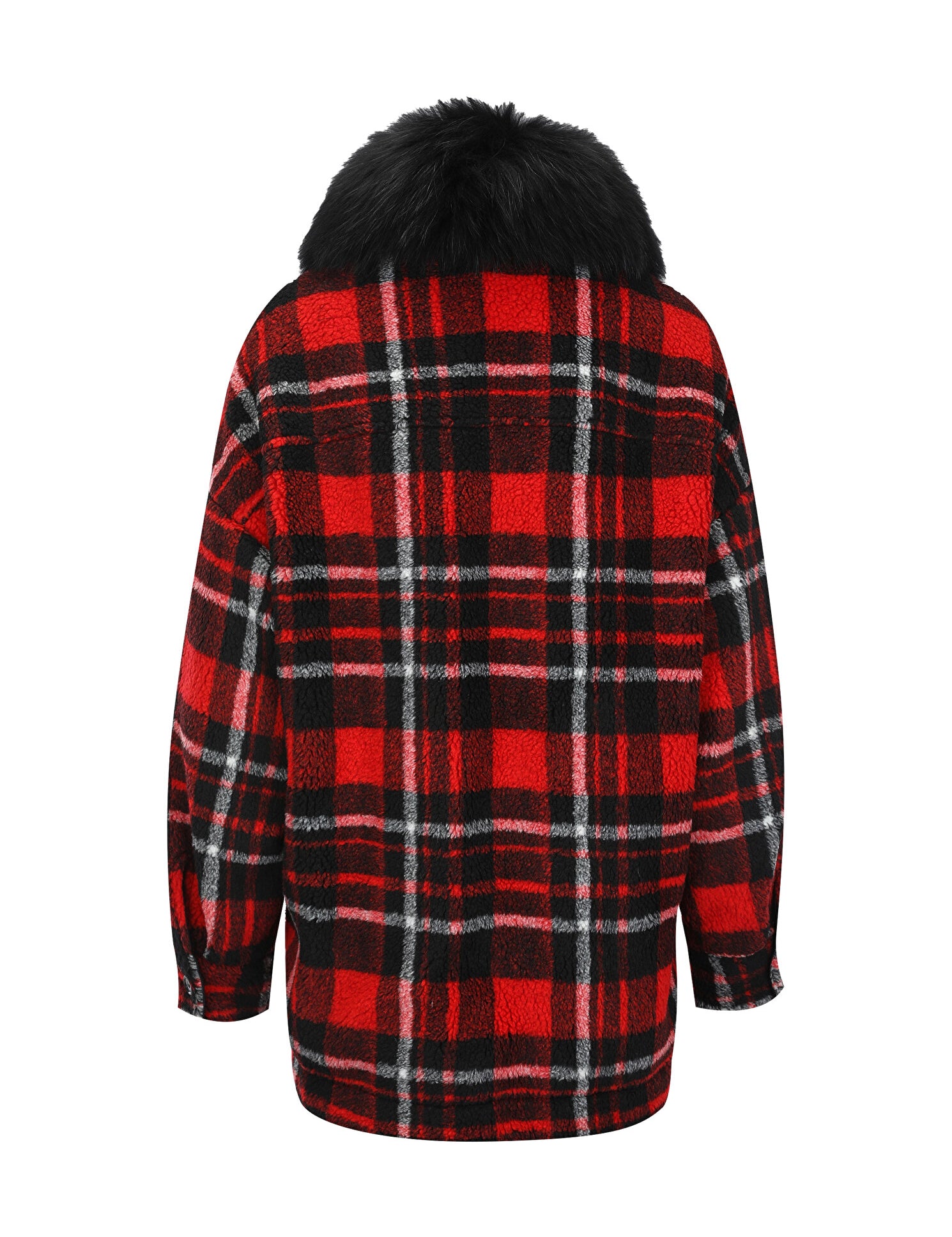 AVA ADORE Cappotto con colletto in pelliccia Murmasky 