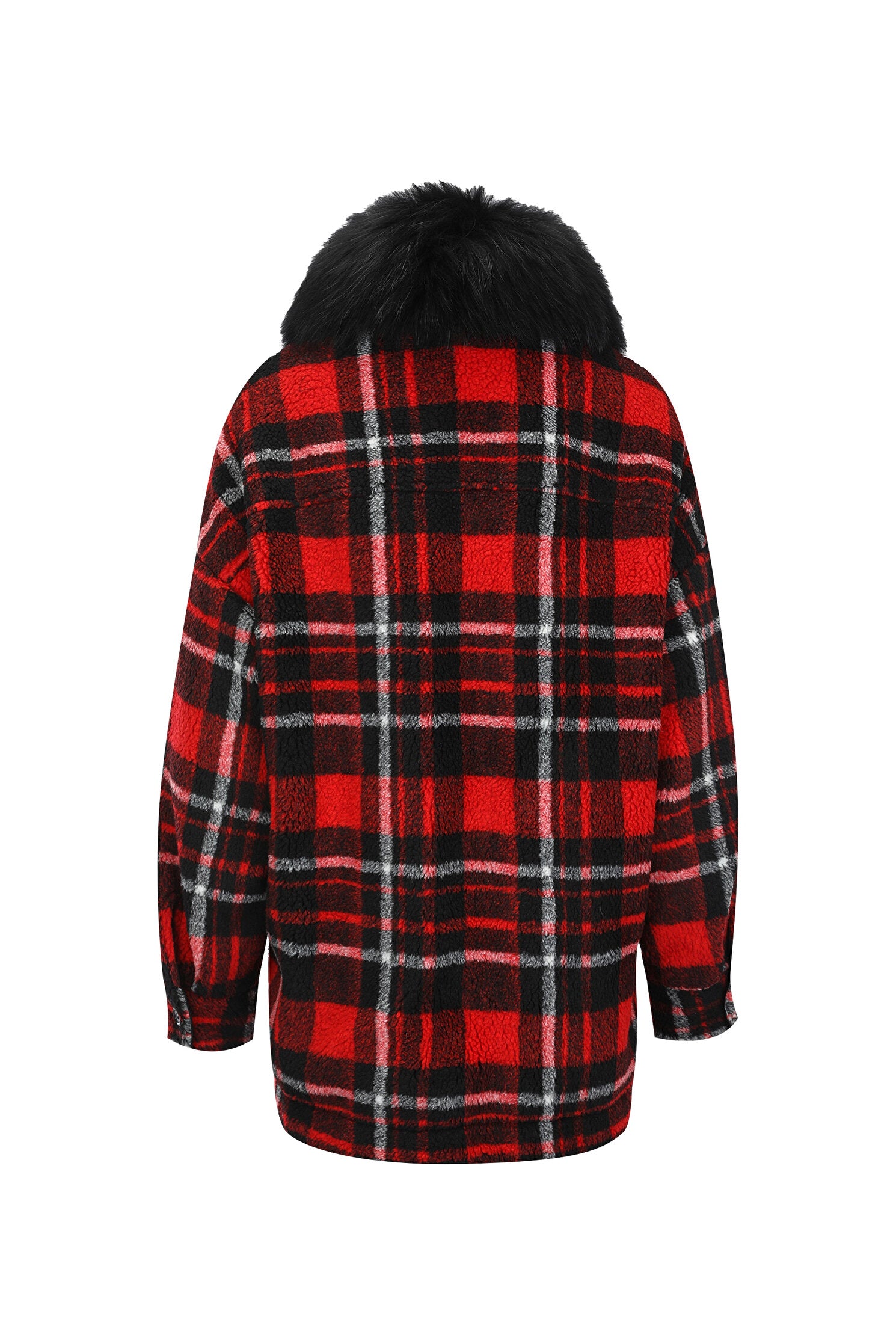 AVA ADORE Cappotto con colletto in pelliccia Murmasky 