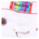 BARONIO Bermuda uomo con ricamo tartarughe 