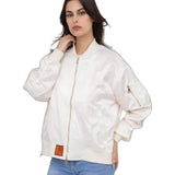 BOMBERS ORIGINAL Giacca Bomber Bombers Original Ballerina Avorio 