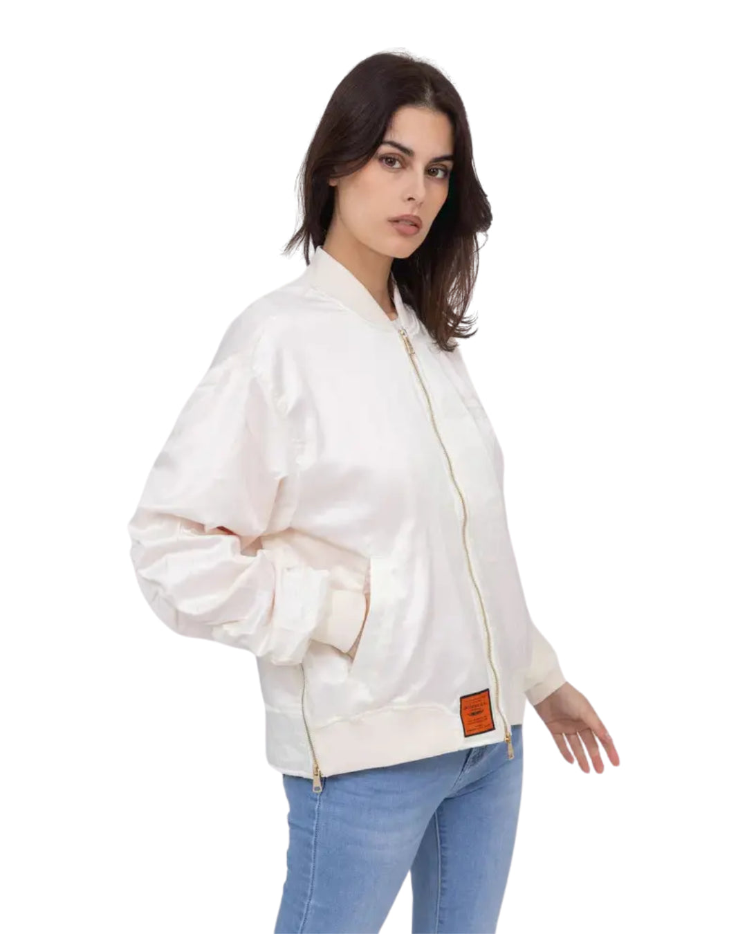 BOMBERS ORIGINAL Giacca Bomber Bombers Original Ballerina Avorio 