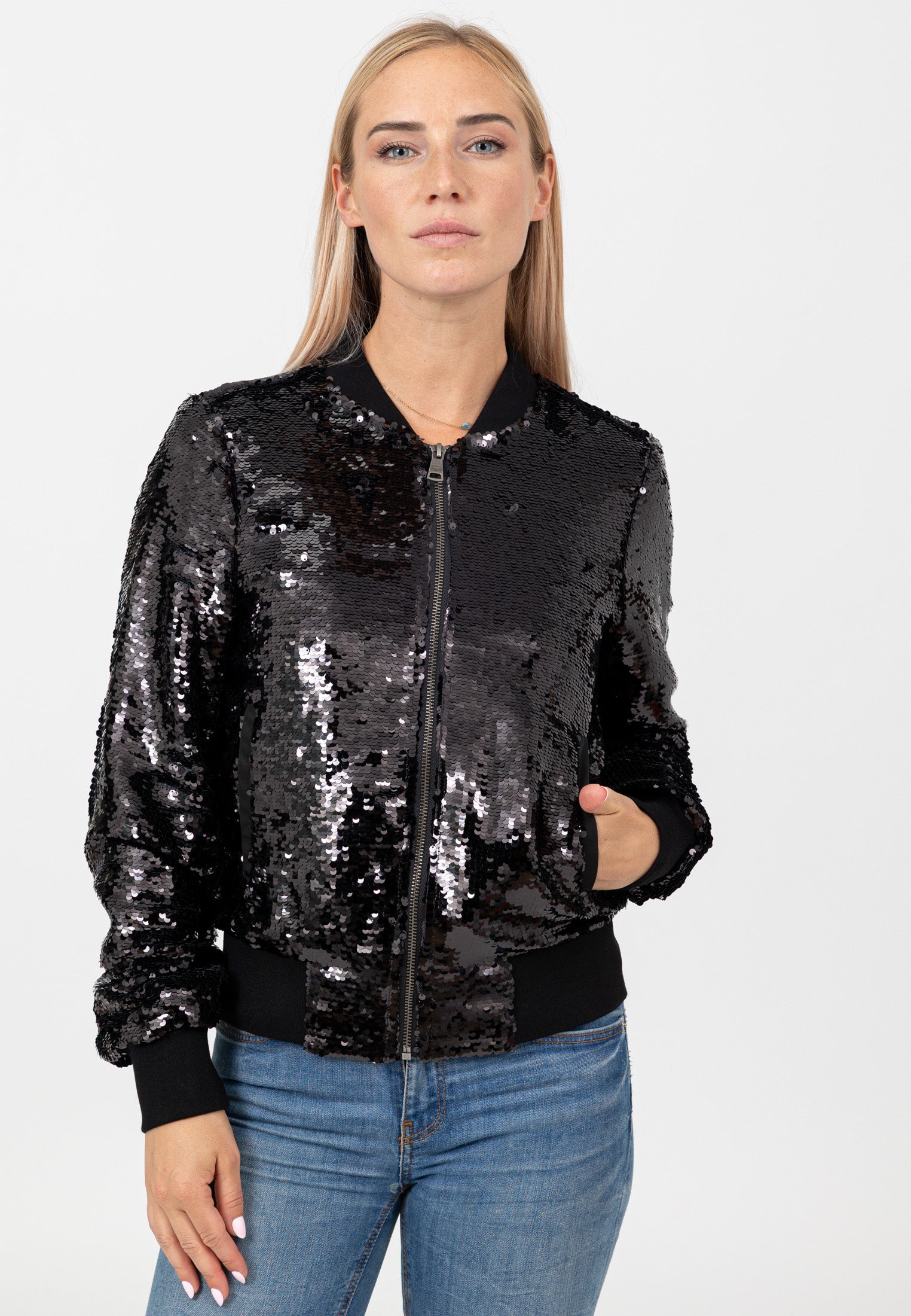 BOMBERS ORIGINAL Giacca Bombers Original Glitter 