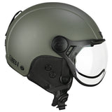 CGM ITALIA Casco e-bike e sci 801A Ebi Mono verde opaco 