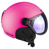 CGM ITALIA Casco e-bike e sci 801A Ebi Mono rosa fluo opaco 
