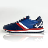 CLM Sneakers uomo Alpine Berlinette Royal Blue in pelle 