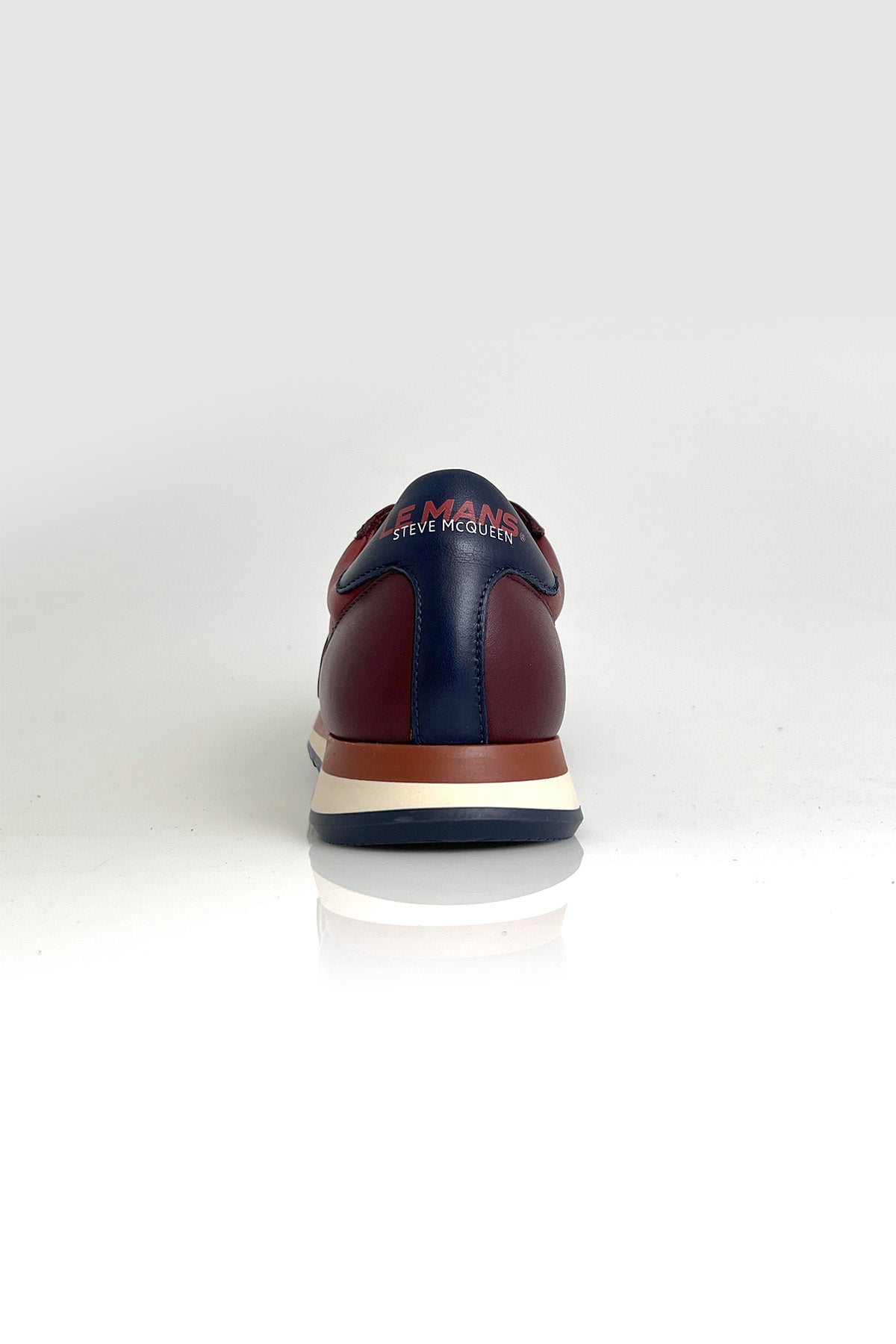 CLM Sneakers in pelle rosso scuro uomo Cool 