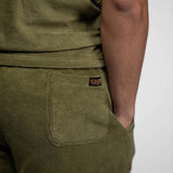 DAYTONA 73 Short uomo Fresno in spugna verde 