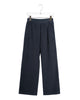 Pantaloni Pantero Marine blu a gamba ampia