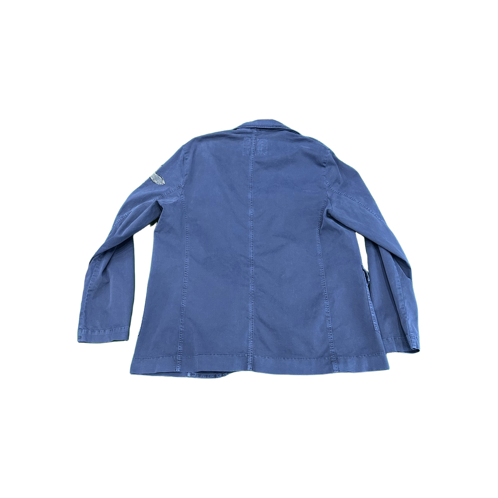 GARRY'S EARTH Giacca Restricted GS11 blu in cotone 