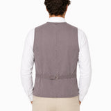 GARRY'S EARTH Gilet uomo Sierra in cotone beige 