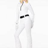GOLDBERGH Pantalone sci donna Brooke softshell bianco 