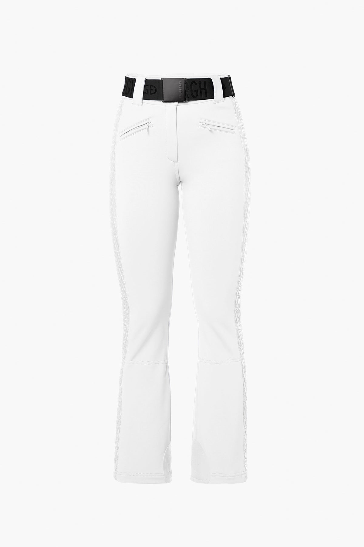 GOLDBERGH Pantalone sci donna Brooke softshell bianco 