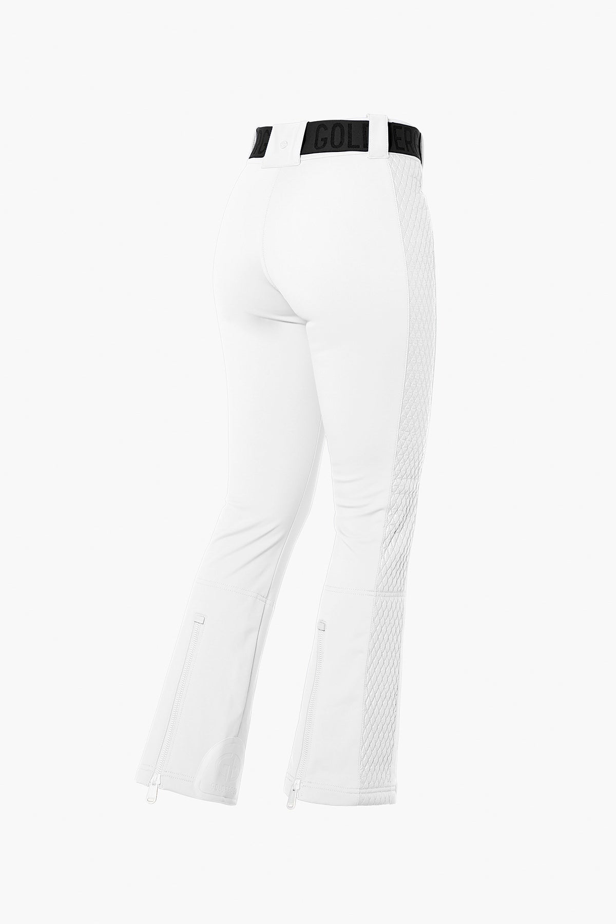 GOLDBERGH Pantalone sci donna Brooke softshell bianco 