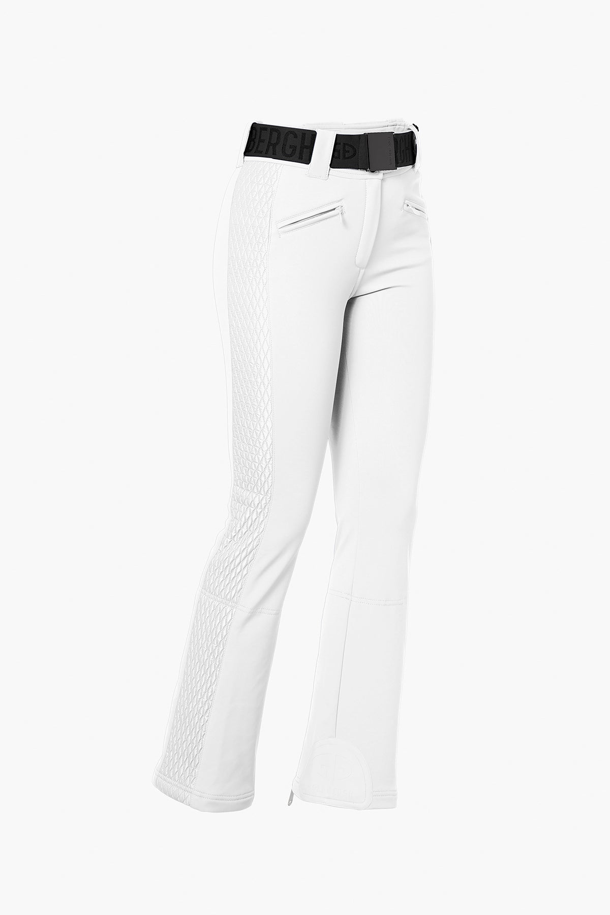 GOLDBERGH Pantalone sci donna Brooke softshell bianco 