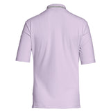 GOLDBERGH T-shirt donna Cassia lilla con zip e colletto polo 