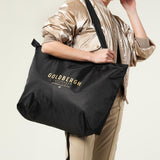 GOLDBERGH Shopper donna Kopal nera con logo 