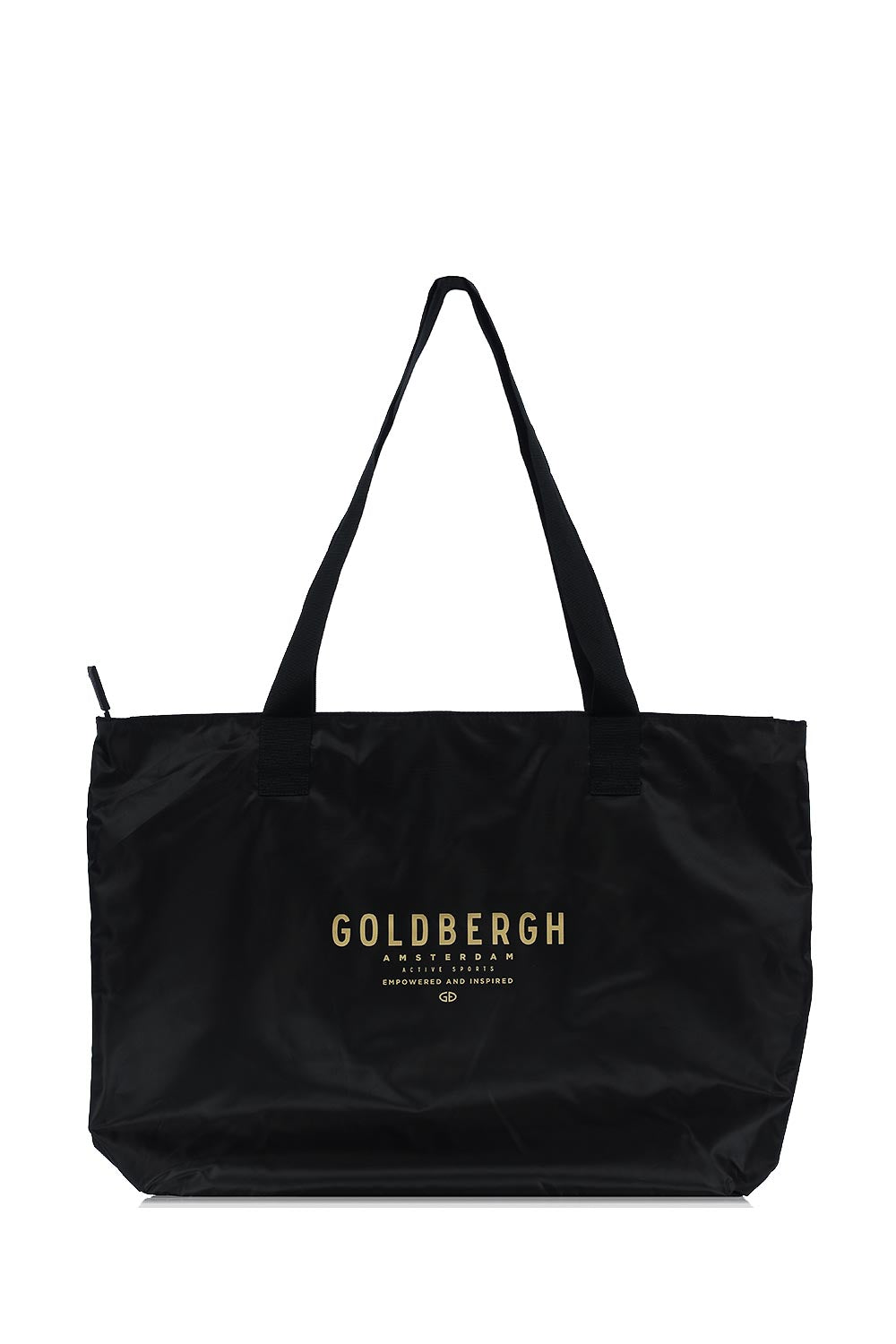 GOLDBERGH Shopper donna Kopal nera con logo 