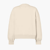 GOLDBERGH Felpa donna Relax girocollo in cotone champagne 