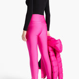 GOLDBERGH Pantalone sci donna Sandy vita alta con staffa rosa 