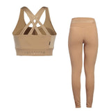 GOLDBERGH Top donna Sleek sportivo caffelatte 