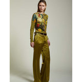 JEI'S Letizia Denaro Maglia donna Wallpaper in cashmere a fantasia 