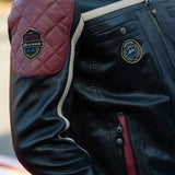 LE MANS Giacca uomo Lino Black in pelle di montone 
