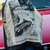 LE MANS Giacca uomo Lino Black in pelle di montone 