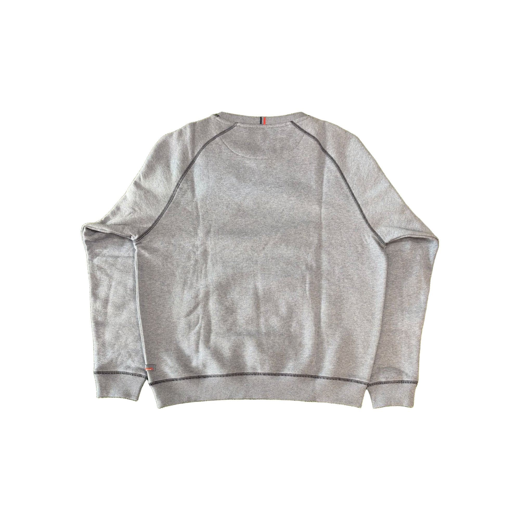 LEMANS Felpa King of Indigo blu girocollo 
