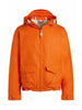 Men's waterproof blazer with hood in cotton and polyester