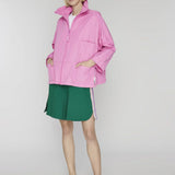 OOF WEAR Giacca donna corta 9089 con zip e tasche 