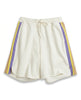 Pantaloncino donna tennis in cotone panna