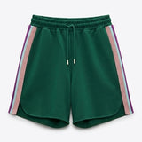 OOF WEAR Pantaloncino donna tennis in cotone verde 