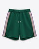 Pantaloncino donna tennis in cotone verde